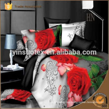 Fashion Design 3d Bedding Set 100% Cotton